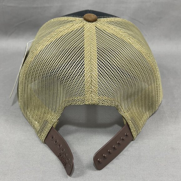 Kamel Bass Fishing Snapback Hat Cap Animal Trucker Western Farm Leather Mens - Picture 14 of 14